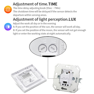 EU/UK Indoor PIR Infrared <strong>Motion</strong> <strong>Sensor</strong> <strong>Switch</strong>/220V LED Light Wall Mount <strong>Motion</strong> <strong>Sensor</strong> <strong>Switch</strong> - Product Image 4