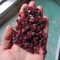 Venta al por Mayor de Productos Espirituales de 3-8 mm, Cristales de Primera Calidad, Rocas Crudas, Gravas Decorativas, Cristales de Granate Naturales en Bruto