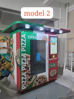 Distributeur automatique de pizzas numérique, machine à pâtisserie avec four, distributeur rapide de pizzas