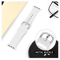 Bracelet de montre HUANLONG en silicone souple, respirant, réglable, de luxe, étanche, pour montres intelligentes de la série 3/2/1, 41/44/45/49 mm, pour femmes et hommes