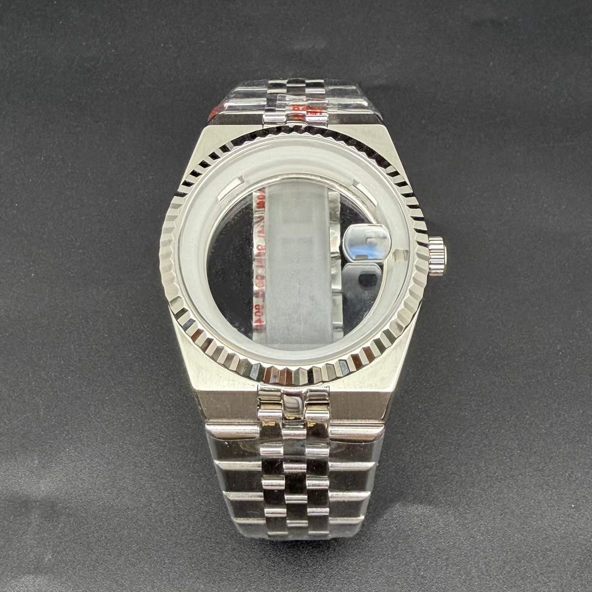 Boîtier et bracelet en argent