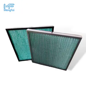 Ileri teknoloji düşük fiyat düz panel ince yağ sis hava filtresi kartuş öğesi