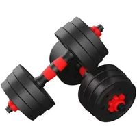 Équipement de fitness à domicile, haltères réglables, barres de musculation, multi-usages