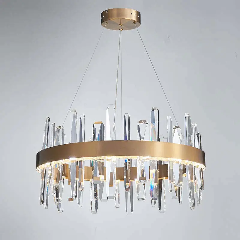 European style Crystal Chandeliers Pendant Lights Luxury Chandlier Lighting Modern Chandelier for Living room