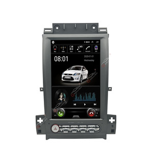 Gerllish 12.8 inch Tesla màn hình Android Car đa phương tiện Máy nghe nhạc <span class=keywords><strong>GPS</strong></span> navigation Stereo đài phát thanh khuếch đại FM <span class=keywords><strong>Transmitter</strong></span> tương thích - Product Image 1