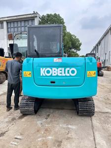 Miniexcavadora Kobelco SK60, maquinaria de construcción confiable con características de precio competitivo, engranajes de caja de cambios, componentes centrales PLC - Product Image 2