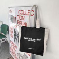 Sacs fourre-tout en toile avec poignée Flexiloop antistatique, imprimés sur mesure, en coton biologique et lin, couleur personnalisée