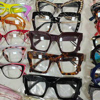Monture de lunettes pour femme en TR90, assortiment varié, solide, à monture complète, durable, pour un usage quotidien, adaptée à toutes les formes de visage