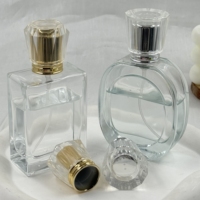 Couvercle de couvercle de flacon de parfum réutilisable avec logo personnalisé Bouchon de bouteille de parfum en métal Zamac universel créatif de luxe