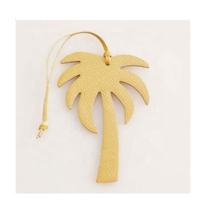 YY Leather Eagle Keychain With Women Luxury Pendant Bag's <b>Charm</b> Character Coconut Tree - Product Image 6