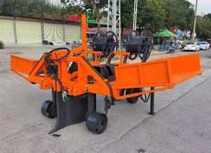 Machine de repiquage d'arbre <span class=keywords><strong>mont</strong></span>ée sur tracteur planteur d'olivier multifonctionnel à une rangée approuvée CE machines forestières - Product Image 4