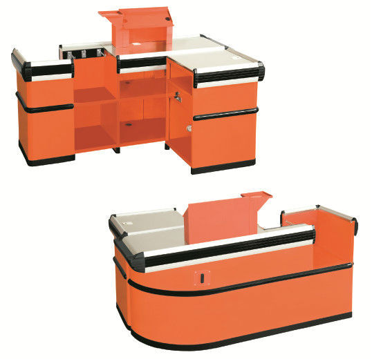 Supermarket Equipment Checkout Counter With Cashier Counter