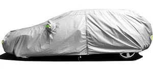Woqi Outdoor Waterproof Sun Protection Auti-UV 6 Layers Car Cover Protect From Rain Sun Snow Dust Indoor Outdoor