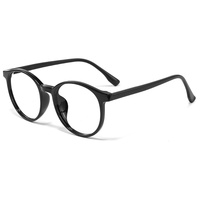 Trendyy TR90 lunettes de Prescription pour hommes femmes visage de diamant polyvalent Danyang 9007Bl couleur noire montures de lunettes à la mode