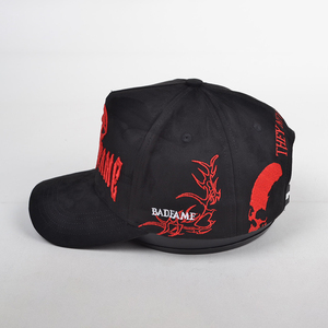 Bán Buôn Cotton Thể Thao Bóng Chày Hat <span class=keywords><strong>5</strong></span> Tấm Gorras Biểu Tượng Tùy Chỉnh 3D Thêu Mũ Bóng Chày - Product Image 5