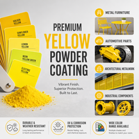 Revêtement en poudre époxy polyester thermodurcissable anti-corrosion haute dureté pour support de main courante d'ascenseur et d'escalier roulant