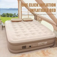 Matelas pneumatique auto-gonflant pliable moderne avec pompe électrique pour usage domestique, extérieur, hôpital, chambre, parc