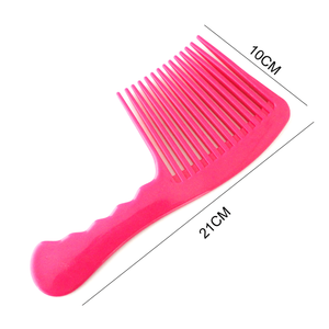 Échantillon gratuit En <span class=keywords><strong>Gros</strong></span> Rouge Grand <span class=keywords><strong>Peigne</strong></span> à Cheveux En Plastique - Product Image 4