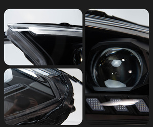 Phares LED 10000 Lumens 72 Watts pour Ford 2016-2020, ensemble de phares avec lentille LED modifiée, feux de jour - Product Image 4