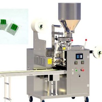 Machine à emballer automatique de sachets de thé pyramides intérieures et extérieures petite machine à emballer de sachets de thé
