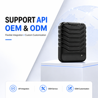 Localizador GPS Magnético Portátil de 5000mAh con 2G y WiFi para Vehículos, Seguimiento en Tiempo Real de Activos, Reporte de Kilometraje, Actualización OTA, Monitoreo por Aplicación, B2B