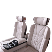 Canapé-lit en cuir VIP pour mini-bus/camping-car, banquette/3 sièges électriques à assembler pour Vito Sprinter V-Class