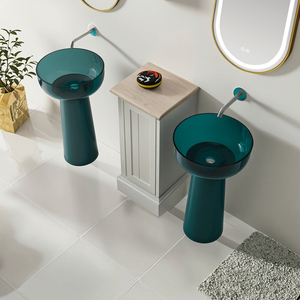 Hiện Đại Sang Trọng Đầy Đủ Đồ Nội Thất Phòng Tắm Chất Lượng Cao Không Thấm Nước Rắn Gỗ Treo Tường Lưu Trữ Tủ MDF Khung Thép LED Khách Sạn - Product Image 2