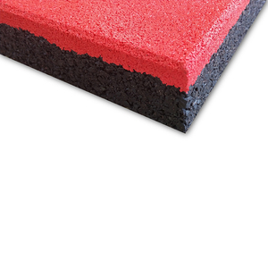 Vente chaude Durable Écologique Gym Carrelages de Sol Fitness Absorbant les Chocs <span class=keywords><strong>Tapis</strong></span> de Sol en <span class=keywords><strong>Caoutchouc</strong></span> pour Application en Atelier - Product Image 2