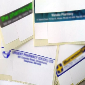 Autocollant Personnalisé pour Étiquette de Prescription Médicale, Flacon Pharmaceutique, Pharmacie, Professionnel de la Santé - Product Image 1