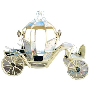 Chariot de chevaux pour visites touristiques / Chariots de chevaux citrouille / Chariot de mariage / Chariot sans chevaux 6 places / Chariots de chevaux - Product Image 3