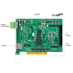 ZMOTION Multi-Axis PCI EtherCAT Tarjeta de control de movimiento PCI464E Tarjeta de captura de datos para recubrimiento por pulverización adhesivo de automatización - Product Image 3