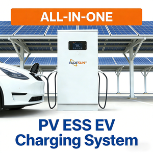 Station <span class=keywords><strong>de</strong></span> <span class=keywords><strong>recharge</strong></span> pour véhicules électriques Bluesun nouvelle génération avec stockage d'énergie, chargeur rapide 200 kW, batterie 160 kWh, indice <span class=keywords><strong>de</strong></span> protection IP54 - Product Image 1