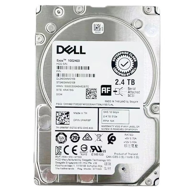 Server Workstation Enterprise Hard Drive 2.4T 10K SAS 2.5-inch