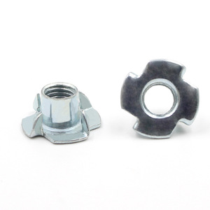 Clavos de Cuatro Puntas para Muebles M6 M8 M10, Fijaciones de Acero al Carbono para Paneles de Madera, Diseño Industrial - Product Image 3