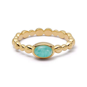 925 серебряных колец с натуральным камнем, кольцо из Gemnel лечебного камня - Product Image 1