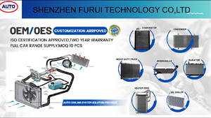 Condensador de coche al por mayor para CITROEN <span class=keywords><strong>C4</strong></span> 2004 -- OE 96505454 1610161980 6455CX 6455GH 6455GL 6455HJ 6455HK AC condensador de coche - Product Image 6