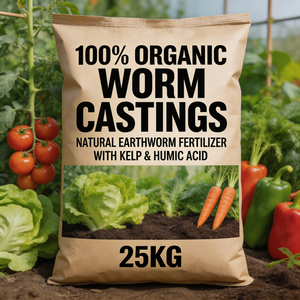 Fertilizante Natural de Gusano de Tierra 100% Premium con Algas y Ácido Húmico - Product Image 4