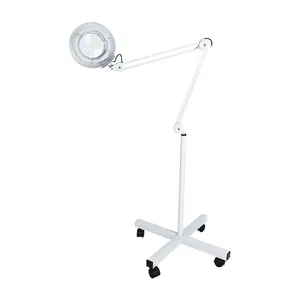 Professionele Salon Meubelen Vloer Staande Led Vergrotende Lamp Voor Beauty Manicure Tattoo