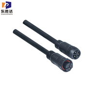 Haute qualité M25 IP67 connecteur étanche cuivre mâle femelle prises lumière LED 2 3 5 7 8 9 broches fil fileté câble électrique
