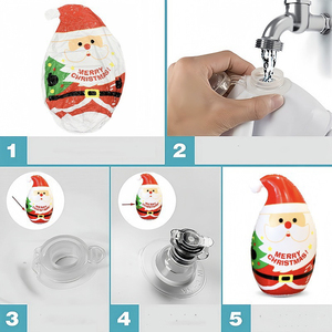Vaso de PVC Juguetes Inflable Papá Noel Muñeco de nieve Decoración de fiesta de Navidad - Product Image 4
