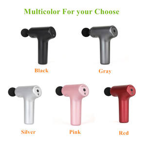 <span class=keywords><strong>Pistola</strong></span> de masaje vibratorio, dispositivo portátil de 6 velocidades, recargable por USB,de alta tensión, novedad de Amazon - Product Image 2