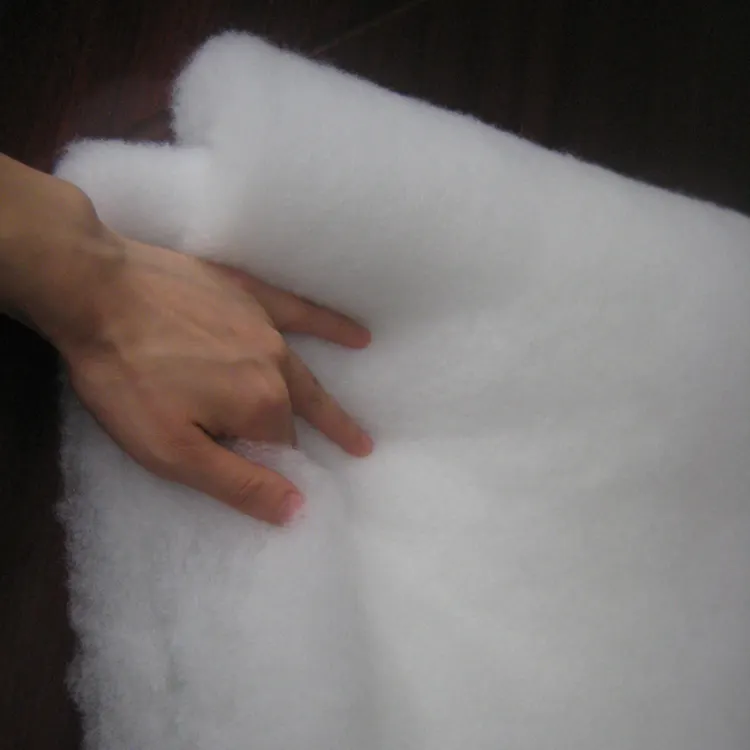 Wadding dacron polyester nonwoven wadding for comforter