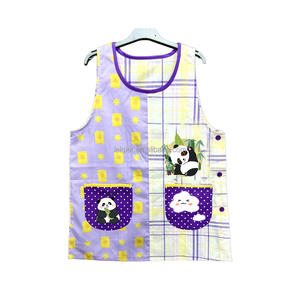 Logotipo personalizado sublimación de alta calidad estilo japonés lienzo algodón chef cocina delantal Japón delantal con botón lateral <span class=keywords><strong>para</strong></span> el maestro - Product Image 3