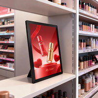 Afficheur numérique d'intérieur pour publicité, écran LED personnalisable de 13,3/15,6 pouces 16:9 pour centres commerciaux et métros