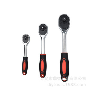 DZT Ratchet <b>Wrench</b> 1/4 3/8 1/2 Inch Drive Pear Shaped Handle Quick Release Mechanism - Product Image 1