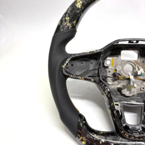 Volante de Fibra de Carbono Forjado para <span class=keywords><strong>VW</strong></span>/Volkswagen Golf 8 MK8 Passat Touareg Tiguan Polo GTD MK7 MK6 R-Line CC Jetta - Product Image 6