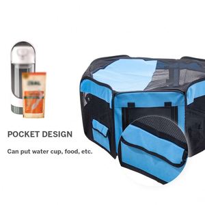 En gros, Tente de jeu pliable pour animaux de compagnie, enclos amovible intérieur/extérieur pour chats et chiens, parc de jeu portable pour animaux, cage pour chiens - Product Image 1