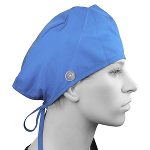 OEM Factory Long Hair Quick Dry Breathable Custom Logo <b>Cap</b> Wholesale Reusable Hospital Nursing <b>Scrub</b> <b>Cap</b> - Product Image 1