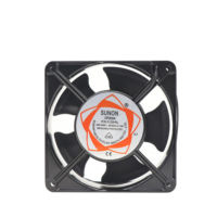 Kipas Pendingin Aksial Kabinet DP200A 2123HSL Bantalan Bola Ganda 12cm 220V AC 12038 120X120X38mm 3100RPM 195m3/jam