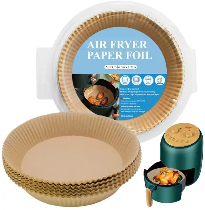 OKAY 50 pcs air fryer paper Air Fryer Disposable Paper Liner Non